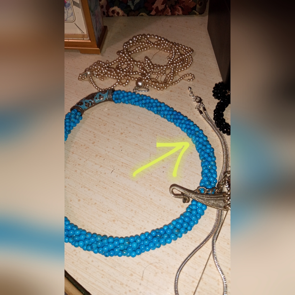 Vintage turquoise necklace